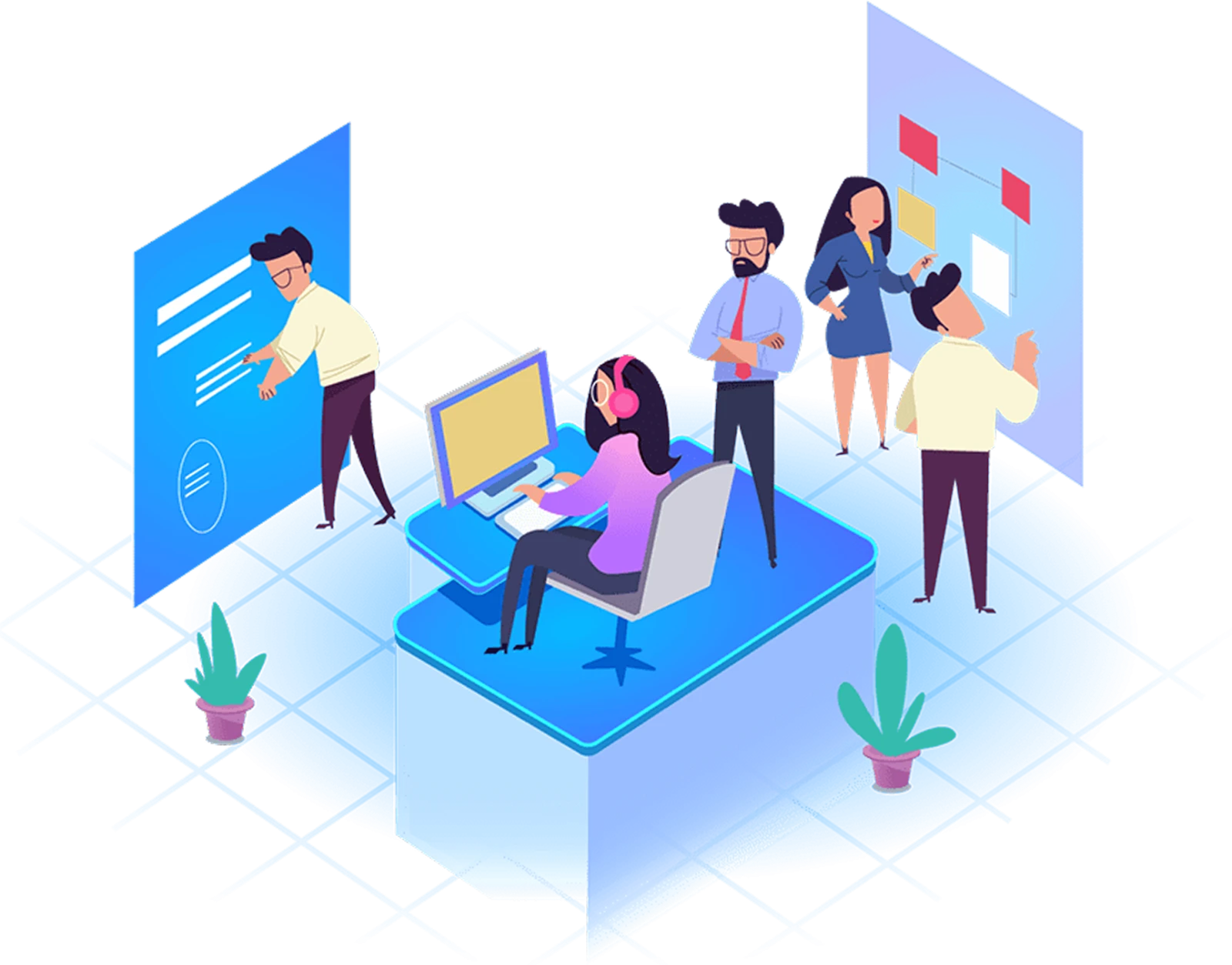 Marketing Illustration